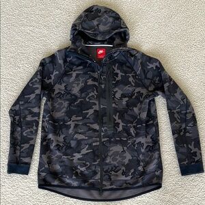 Nike Men's Black Camo Jacket
